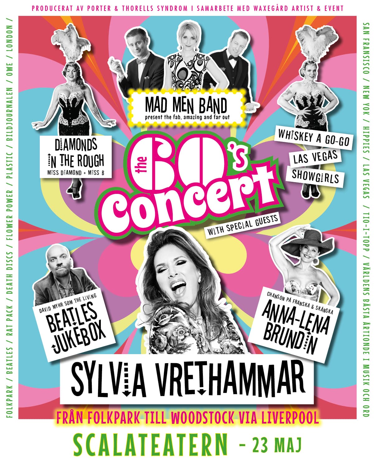 Affisch för The 60’s Concert